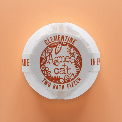 Ancient Wisdom Agnes And Cat Bath Fizzers Clementine Scent - Everyday Bargainz