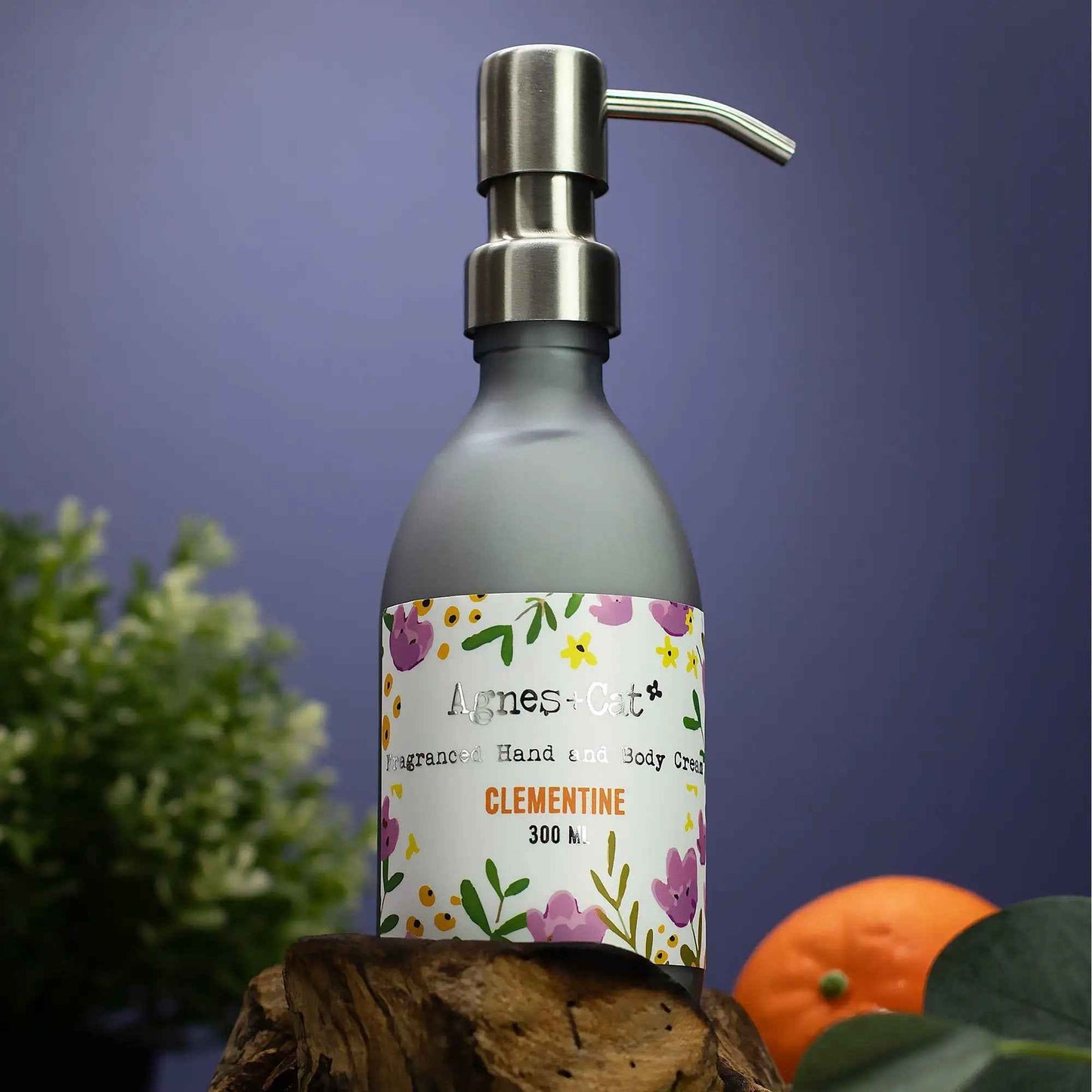 Agnes + Cat Clementine Hand & Body Cream - Fresh Citrus Hydration For Soft, Comfortable Skin.