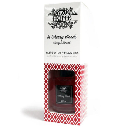 120ml Cherry Woods Reed Diffuser for Aromatic Home Fragrance - Everyday Bargainz