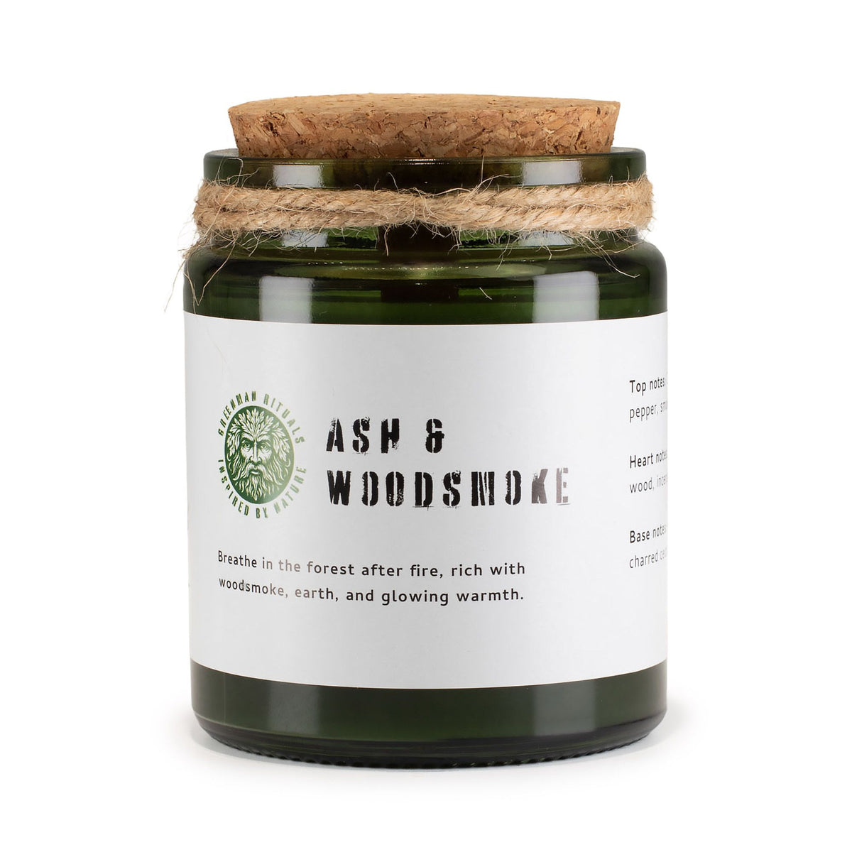 Woodwick Soy Candle Ash & Woodsmoke - Embrace the Cozy Warmth of Nature