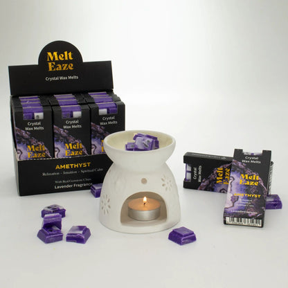 Ancient Wisdom MeltEaze Crystal Wax Melts 50g AmethystDream - Everyday Bargainz