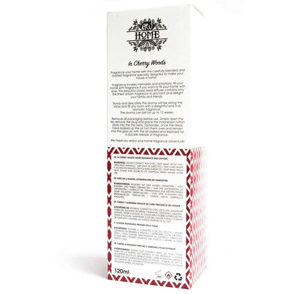 120ml Cherry Woods Reed Diffuser for Aromatic Home Fragrance - Everyday Bargainz