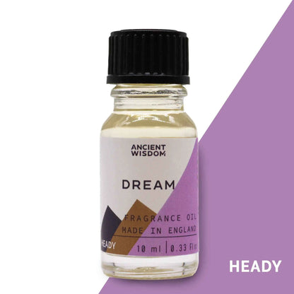 Ancient Wisdom Dream Fragrance Oil 10ml DPG Carrier For Home Use - Everyday Bargainz
