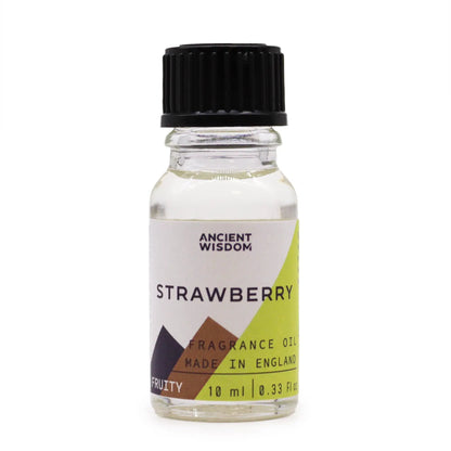 Ancient Wisdom Strawberry Fragrance Oil 10ml for Crafts and Home Fragrance - Everyday Bargainz