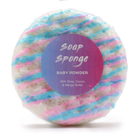 AW Dropship UK Butter Bubble Soap - Baby Powder - Butter Bubble Soap Sponges