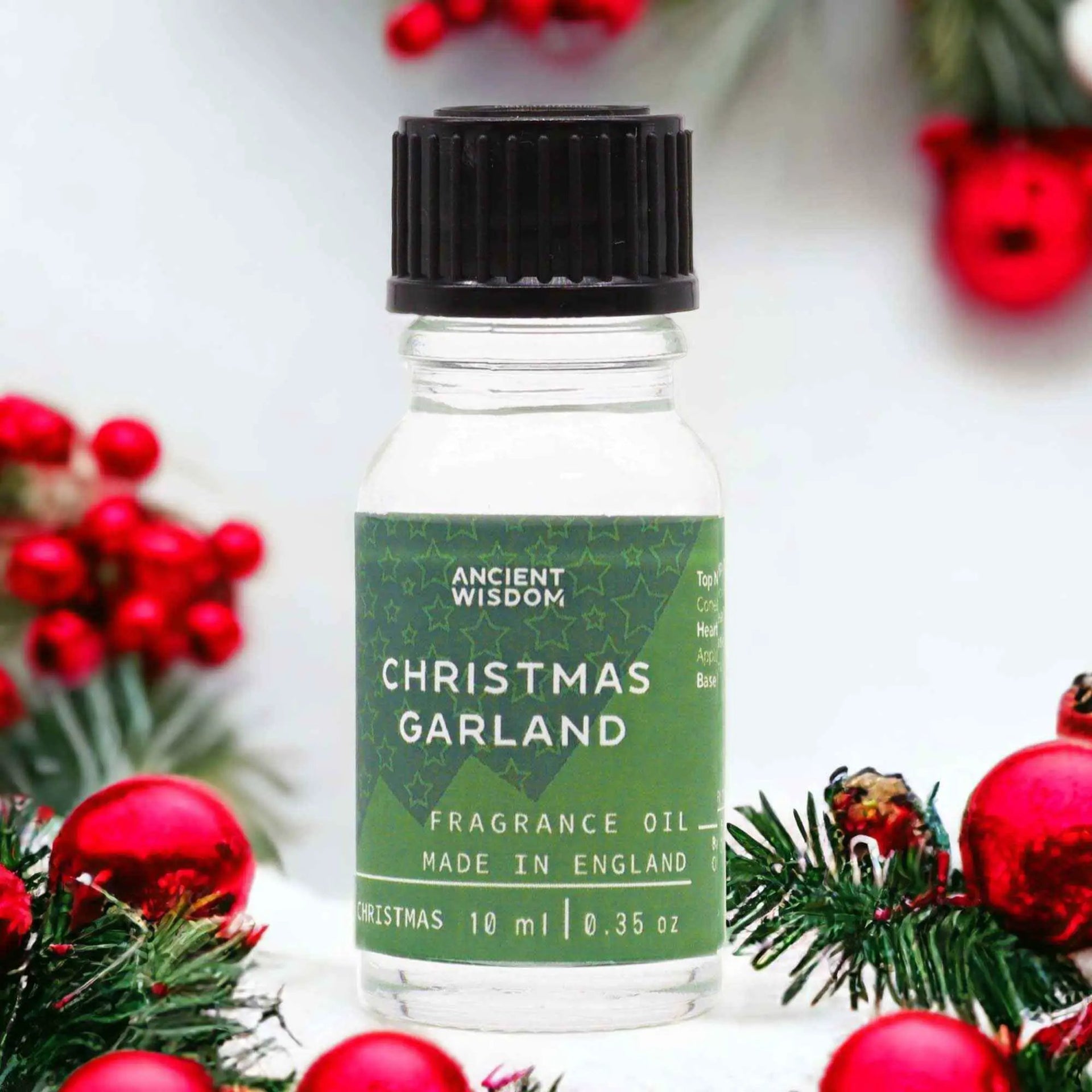 Ancient Wisdom Christmas Garland Fragrance Oil Pine Apple Woods - Everyday Bargainz
