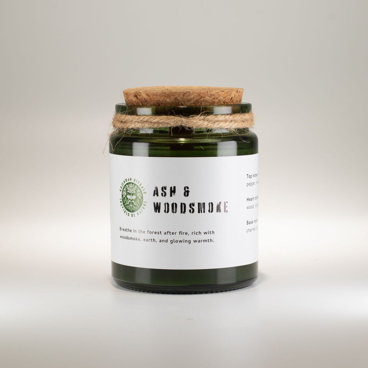 Woodwick Soy Candle Ash & Woodsmoke - Embrace the Cozy Warmth of Nature