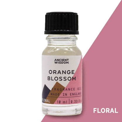 Ancient Wisdom Fragrance Oils 10ml Orange Blossom Floral Citrus Scent - Everyday Bargainz