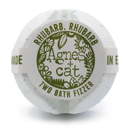 Ancient Wisdom Agnes Cat Bath Fizzers Rhubarb Scent UK Made - Everyday Bargainz