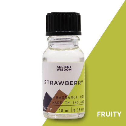 Ancient Wisdom Strawberry Fragrance Oil 10ml for Crafts and Home Fragrance - Everyday Bargainz