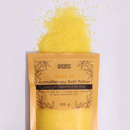 Ancient Wisdom Ancient Wisdom Wake Up Bath Potion 350g - Bath Salts & Soaks Aromatherapy Bath Potion 350g