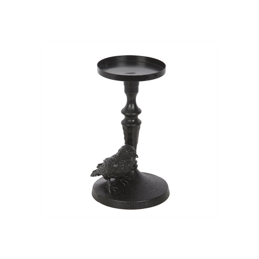 N/A Mystic Raven Pillar Candle Holder -