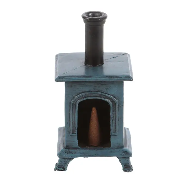 N/A Stove Shaped Incense Cone Burner -