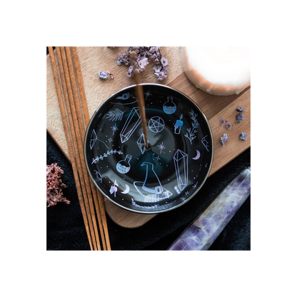 N/A Crystal Witch Incense Holder Plate -