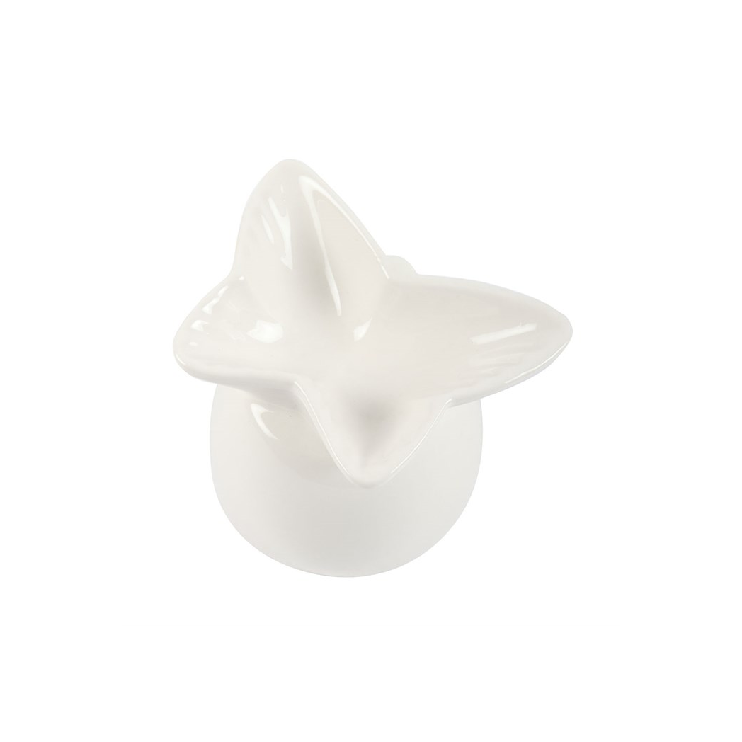 N/A White Butterfly Oil Burner -