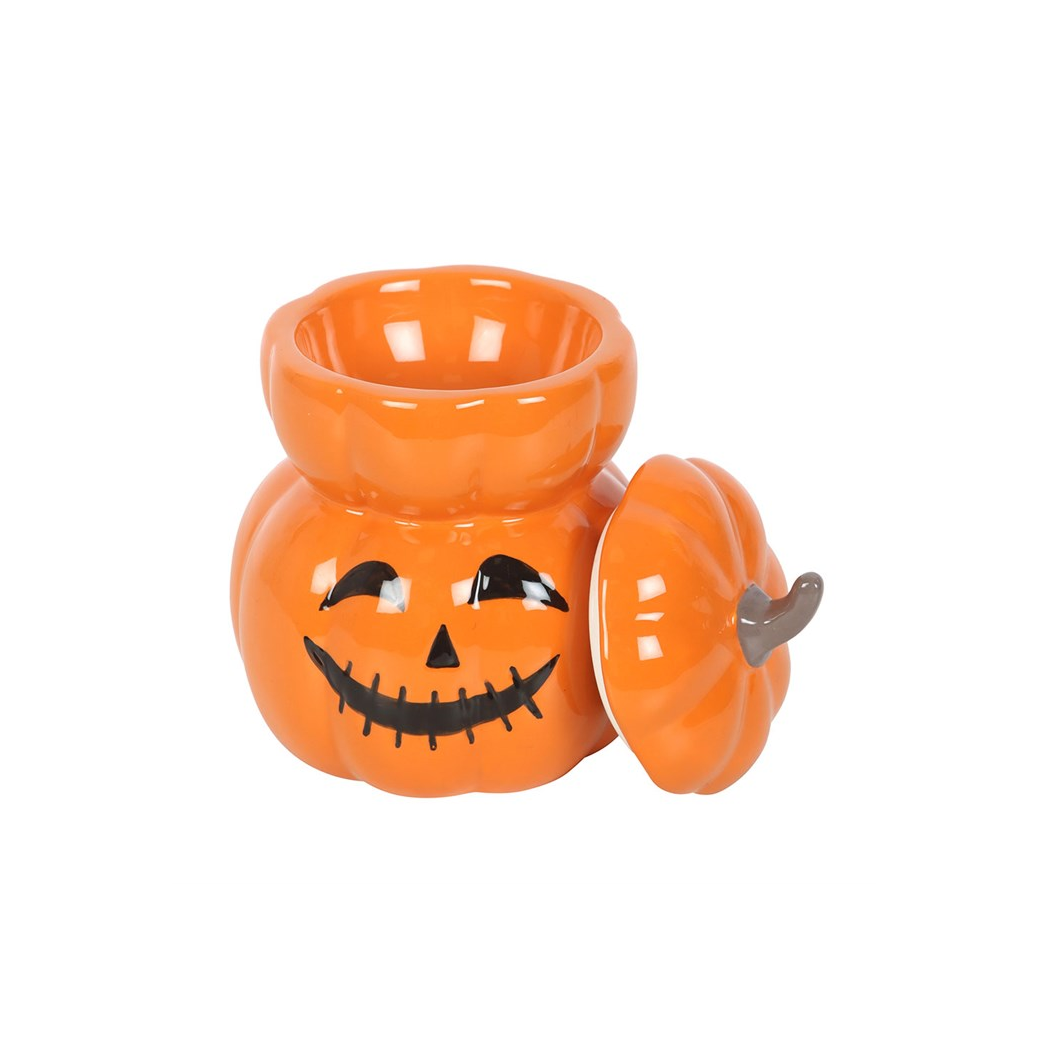 N/A Stacked Pumpkin Oil Burner and Wax Warmer -