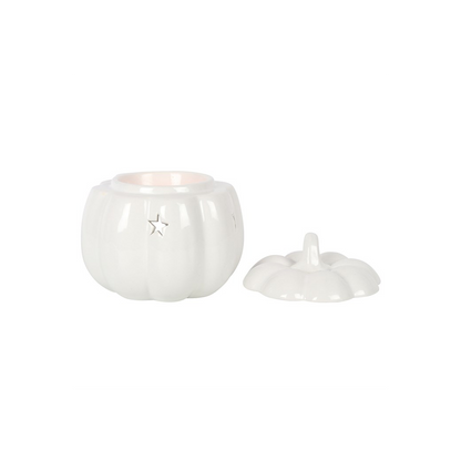 N/A White Pumpkin Oil Burner -