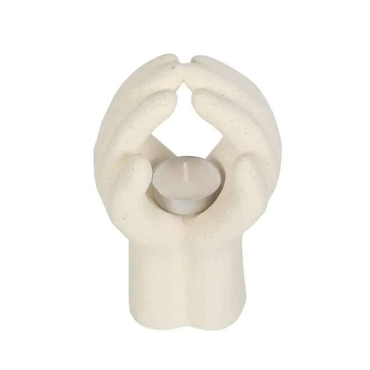 N/A Praying Hands Tealight Holder -