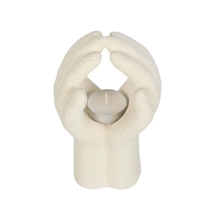 N/A Praying Hands Tealight Holder -