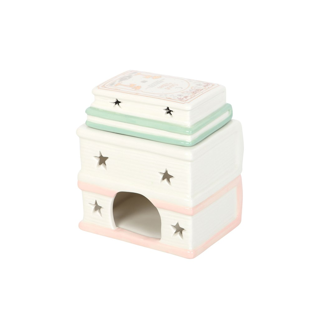 N/A Book Stack Oil Burner and Wax Warmer -