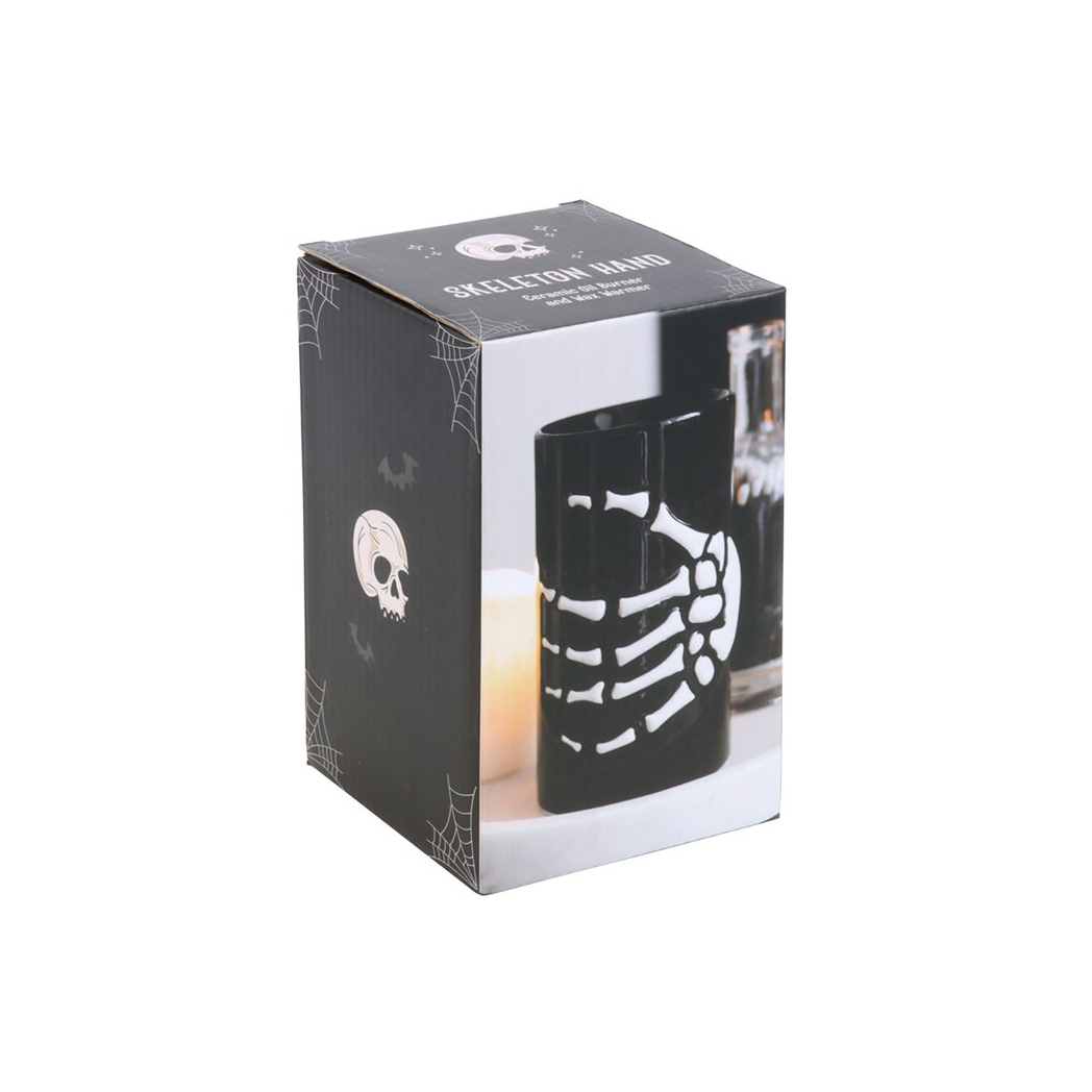 N/A Skeleton Hand Oil Burner -