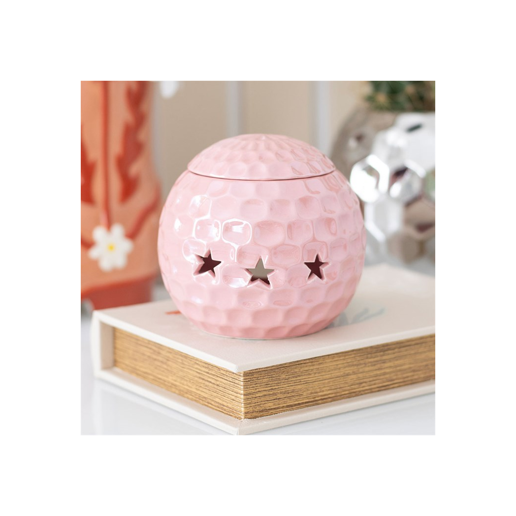 N/A Pink Disco Ball Oil Burner -