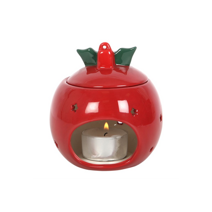N/A Red Bauble Oil Burner -