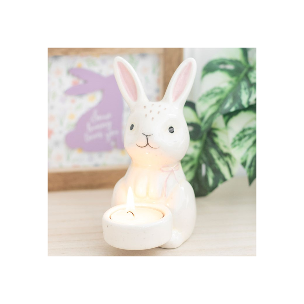 N/A Bunny Shaped Tealight Holder -