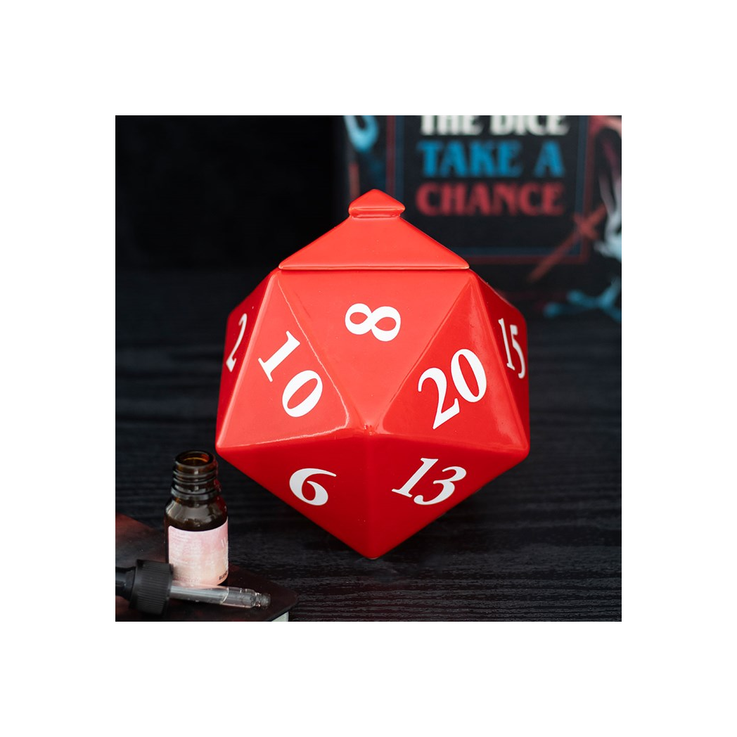 N/A D20 Gaming Dice Shaped Oil Burner -