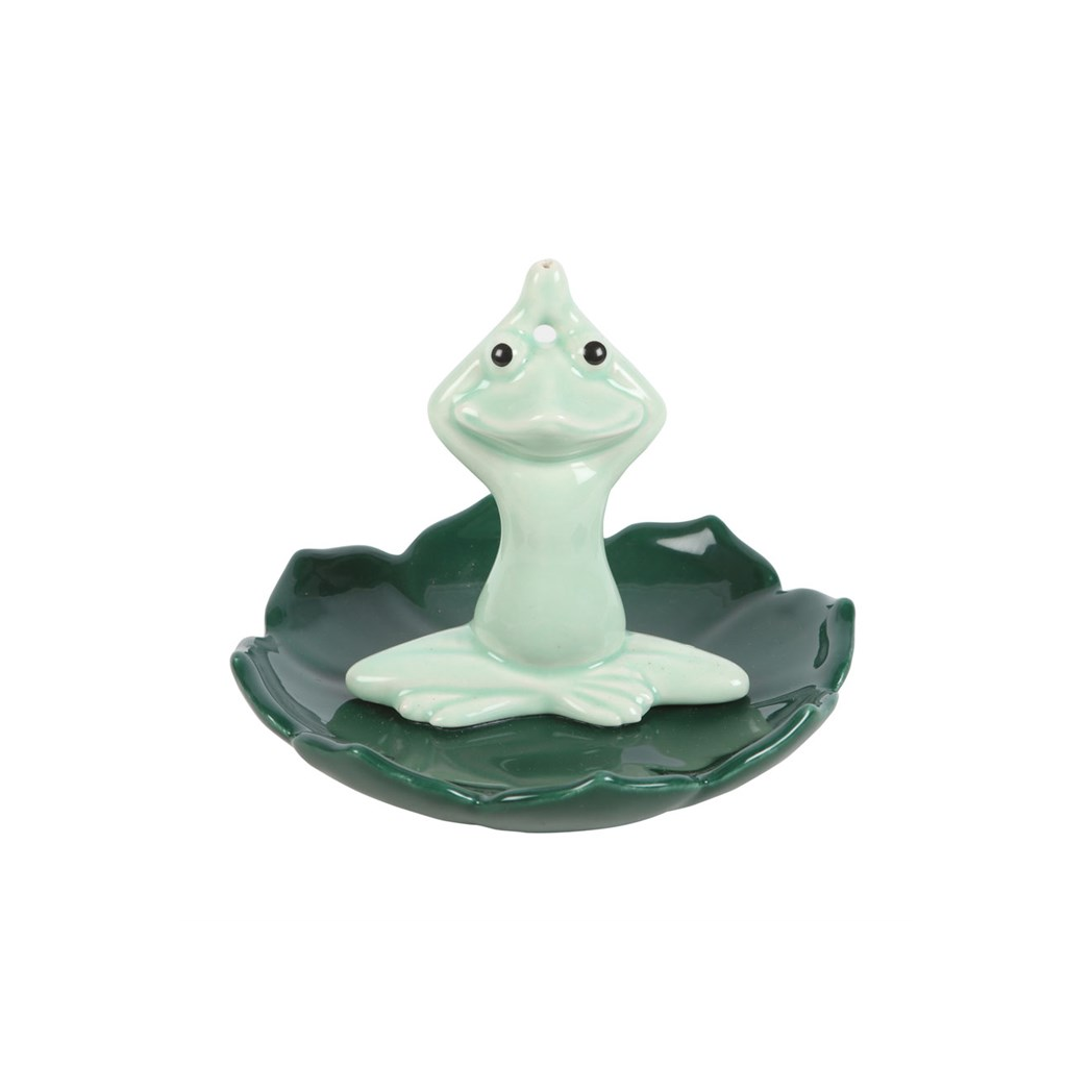 N/A Yoga Frog Incense Stick Holder -