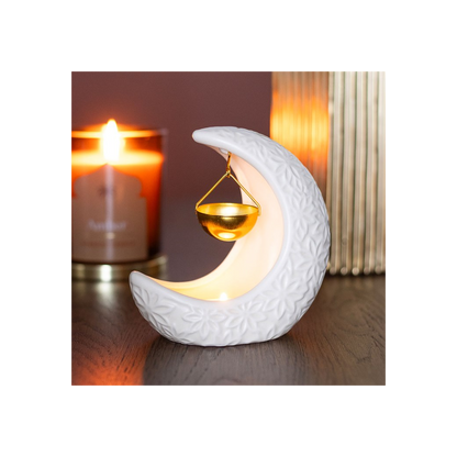 N/A Crescent Moon Hanging Oil Burner -