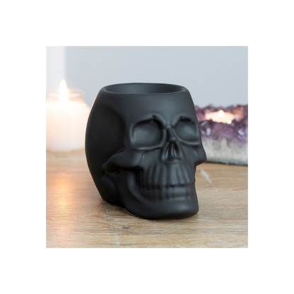N/A Black Skull Oil Burner -