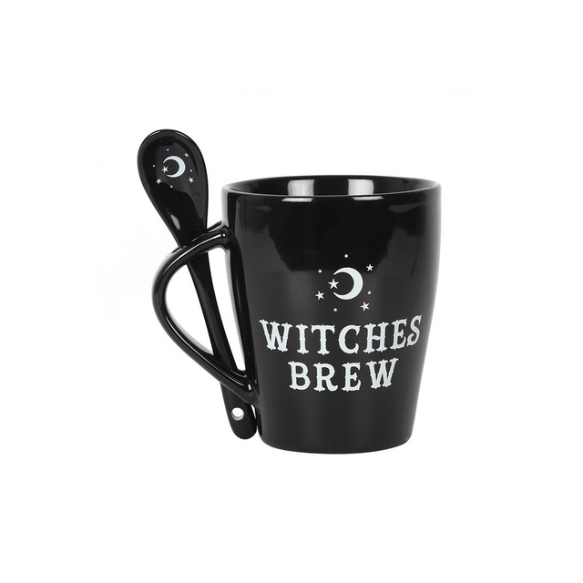 Witches Brew Mug and Spoon Set
