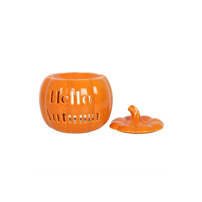 N/A Hello Autumn Pumpkin Oil Burner -