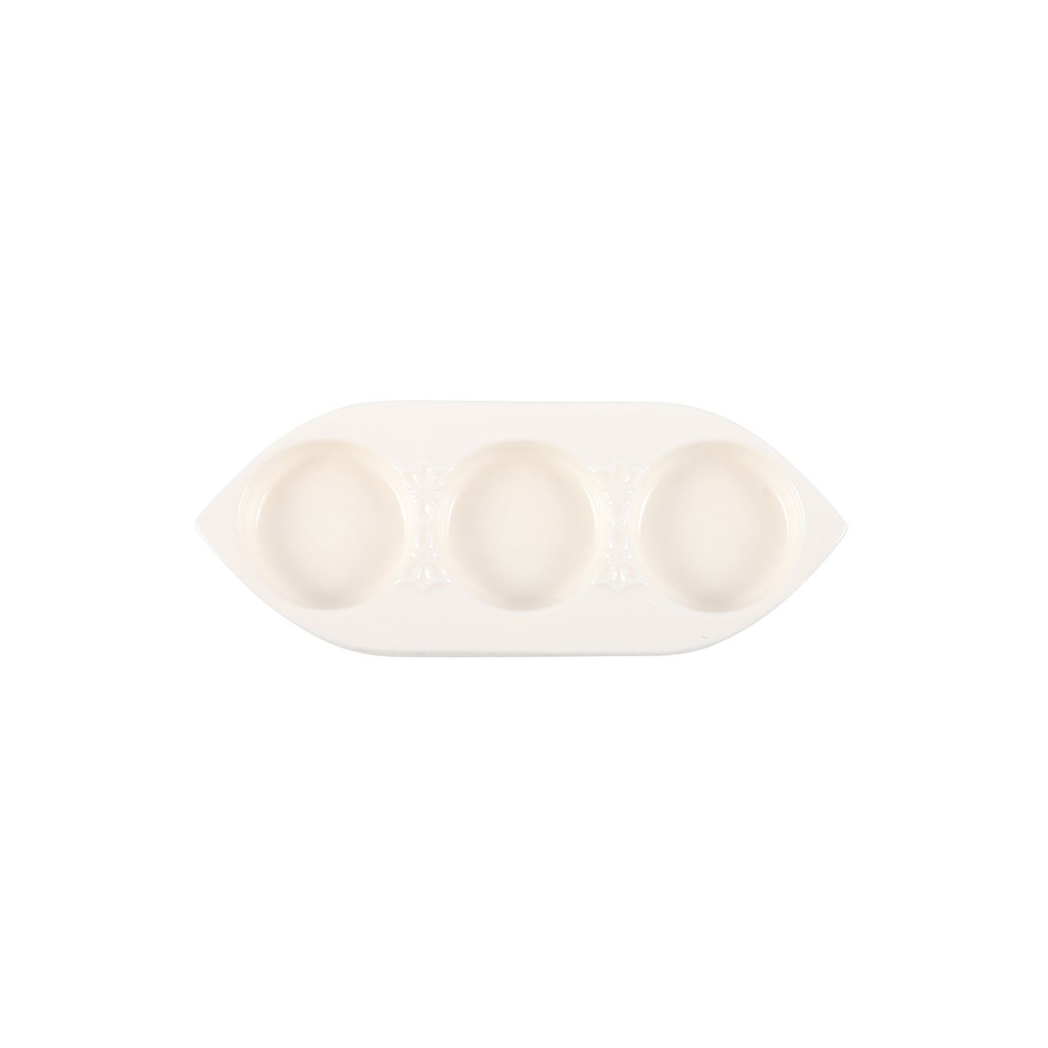 N/A Geometric Triple Tealight Holder -
