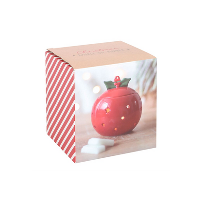 N/A Red Bauble Oil Burner -