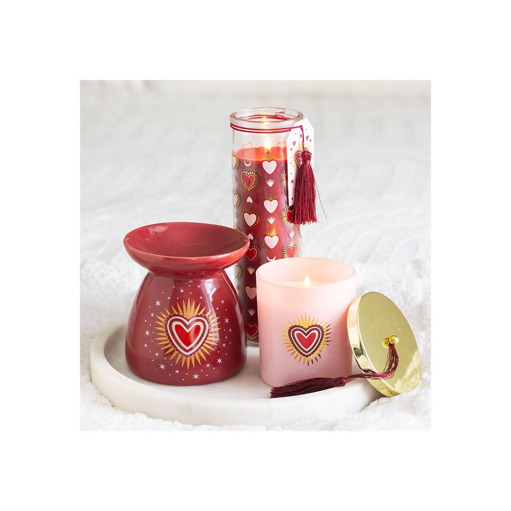 N/A Sacred Heart Oil Burner -
