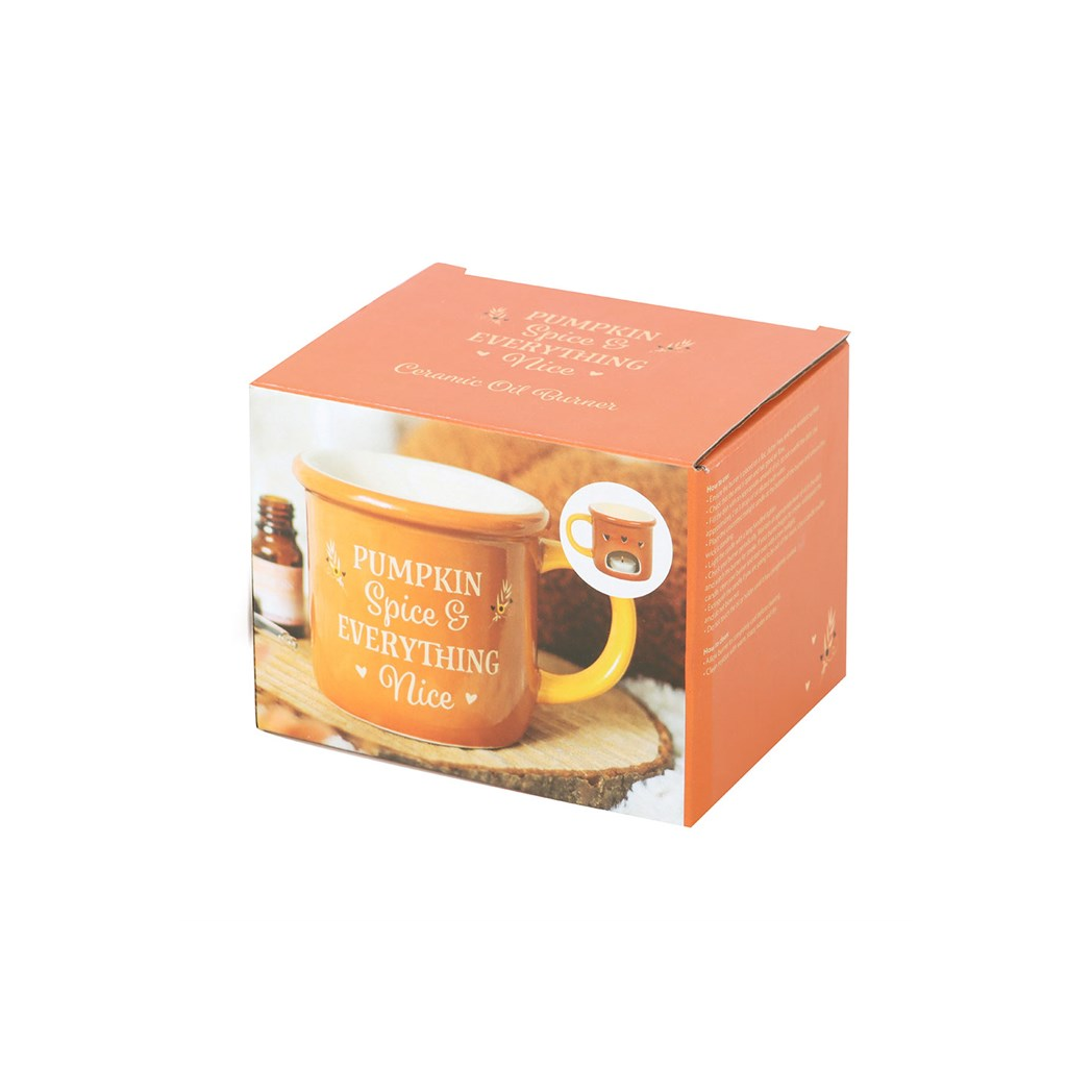 N/A Pumpkin Spice Mug Oil Burner and Wax Warmer -