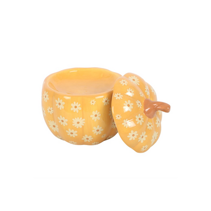 N/A Groovy Floral Pumpkin Oil Burner -