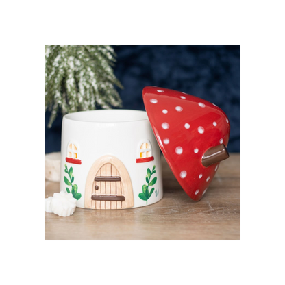 N/A Mushroom House Oil Burner and Wax Warmer -