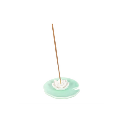 N/A Lotus Flower Incense Stick Holder and Trinket Dish -