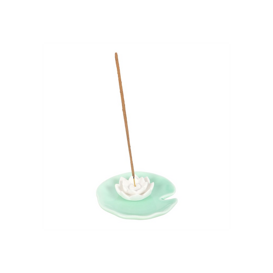 N/A Lotus Flower Incense Stick Holder and Trinket Dish -