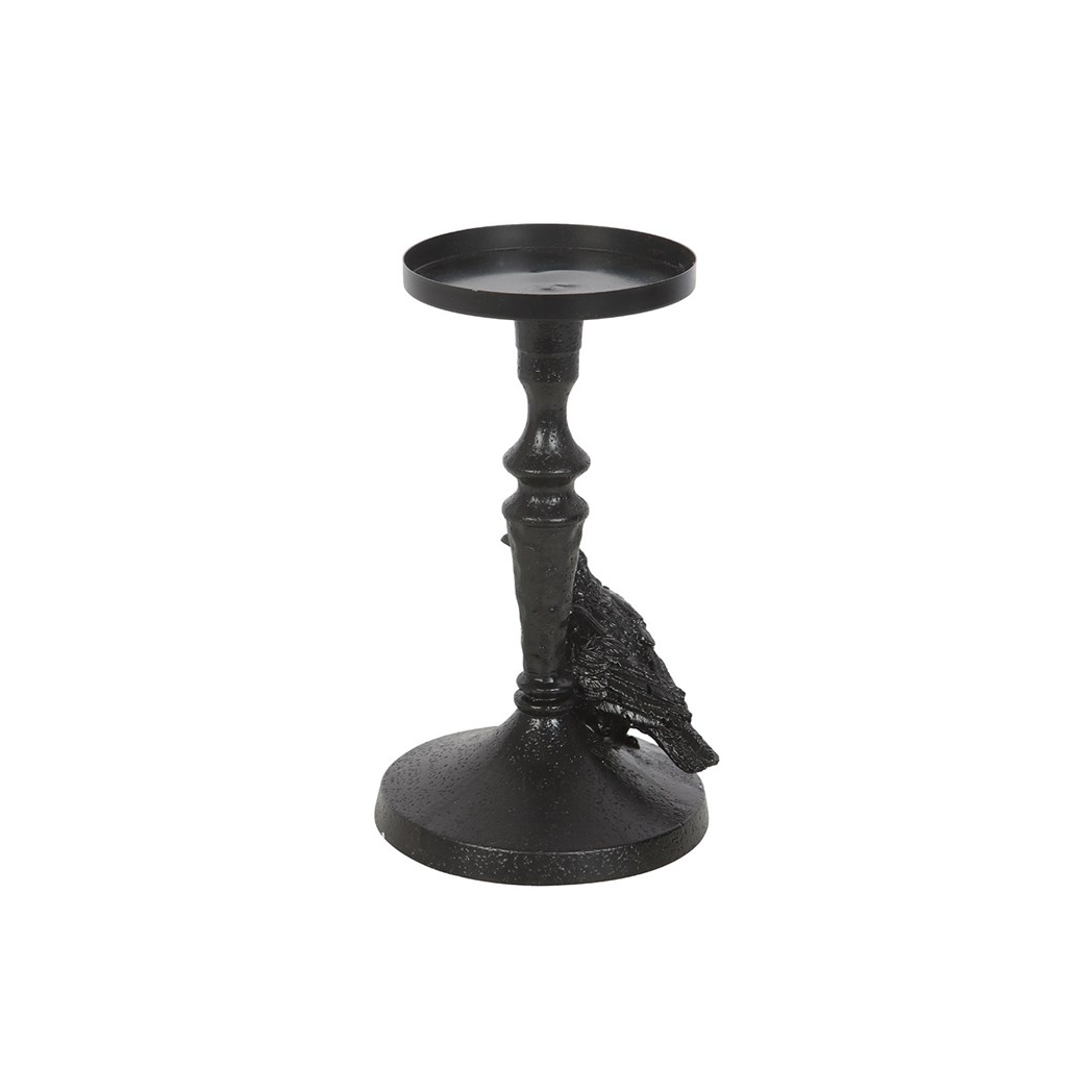 N/A Mystic Raven Pillar Candle Holder -