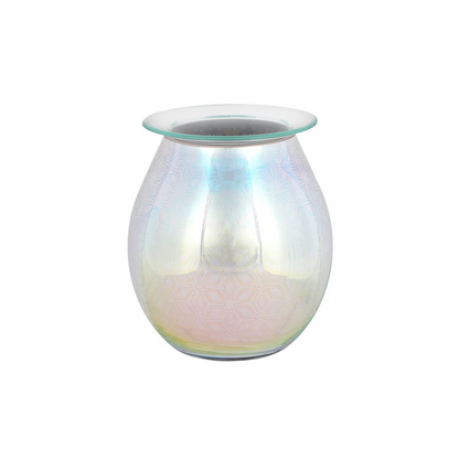 N/A 3D Geometric Flower Light Up Electric Oil Burner -