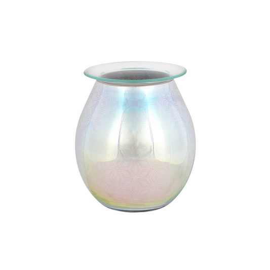 N/A 3D Geometric Flower Light Up Electric Oil Burner -