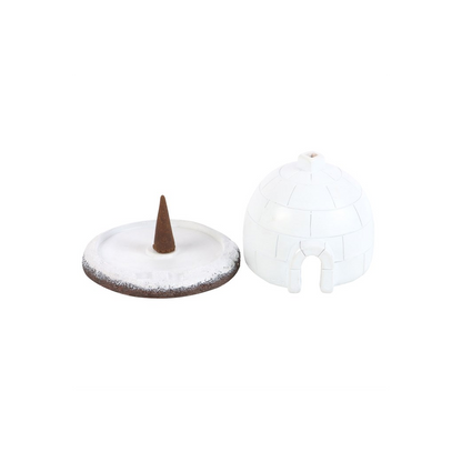 N/A Winter Igloo Incense Cone Burner -