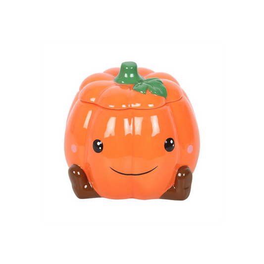 N/A Cute Smiling Pumpkin Oil Burner and Wax Warmer -