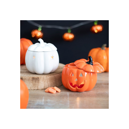 N/A White Pumpkin Oil Burner -