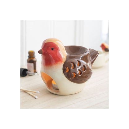 N/A Robin Shaped Oil Burner and Wax Warmer -