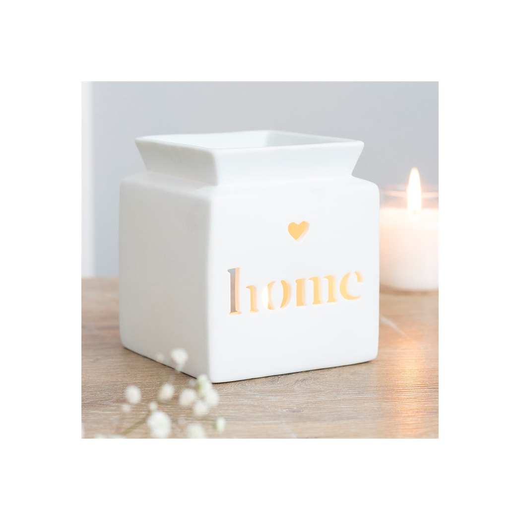N/A White Home Cut Out Oil Burner -